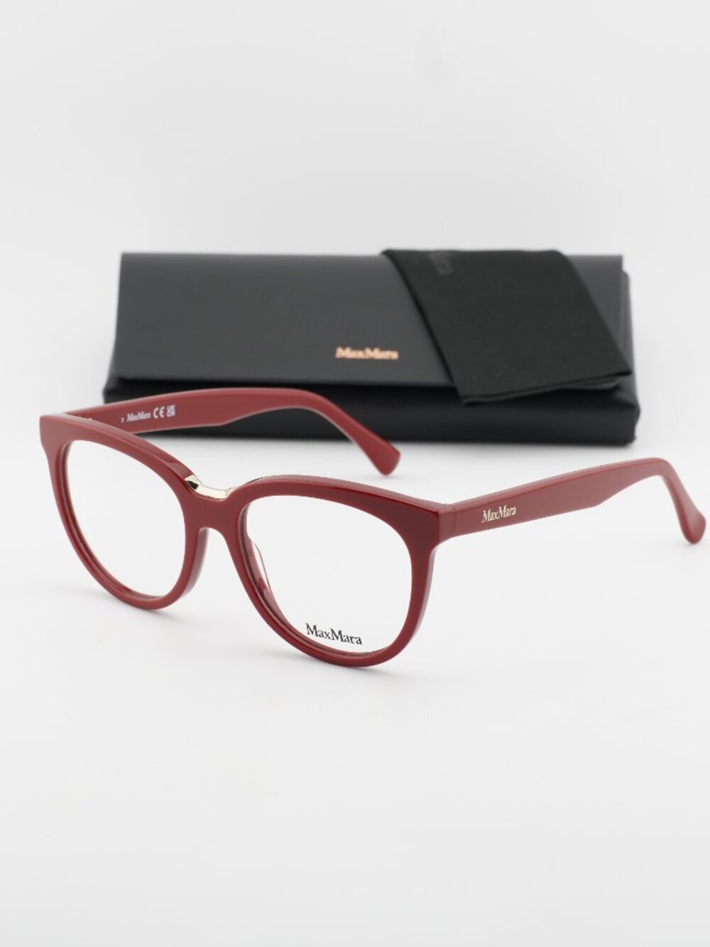 Max Mara MM5110 066 Square Eyeglasses 52mm - Red